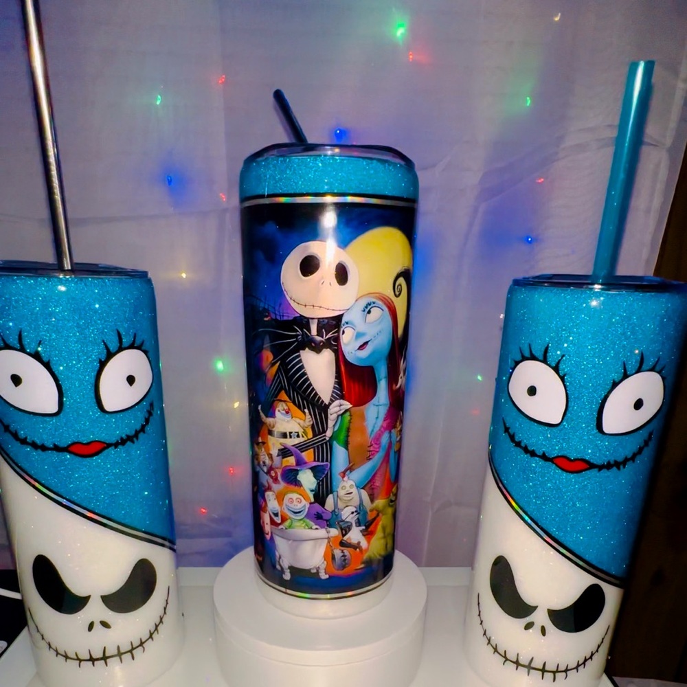 Jack and Sally 20oz Tumbler